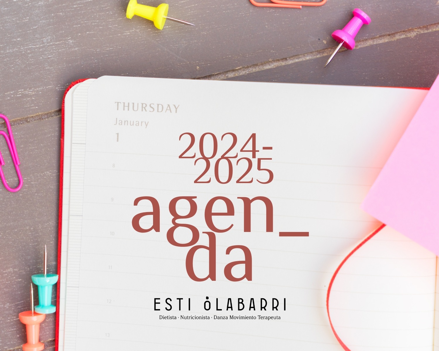 Esti Olabarri agenda talleres en Bilbao 2024-2025