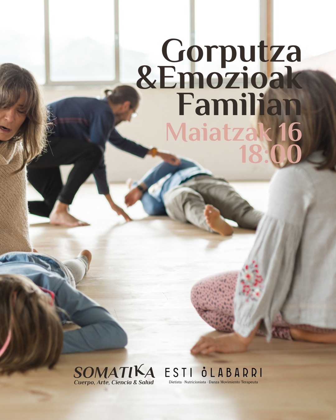 GorputzaEmozioak Familian Esti Olabarri Danza Movimiento Terapia Bilbao
