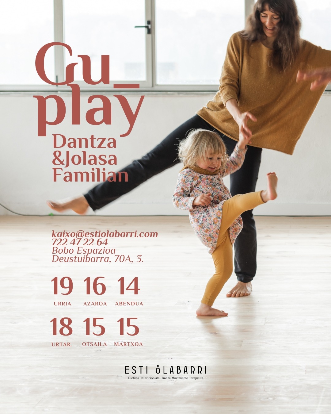 Gu Play Dantza Jolasa Familian en Bilbao 2025